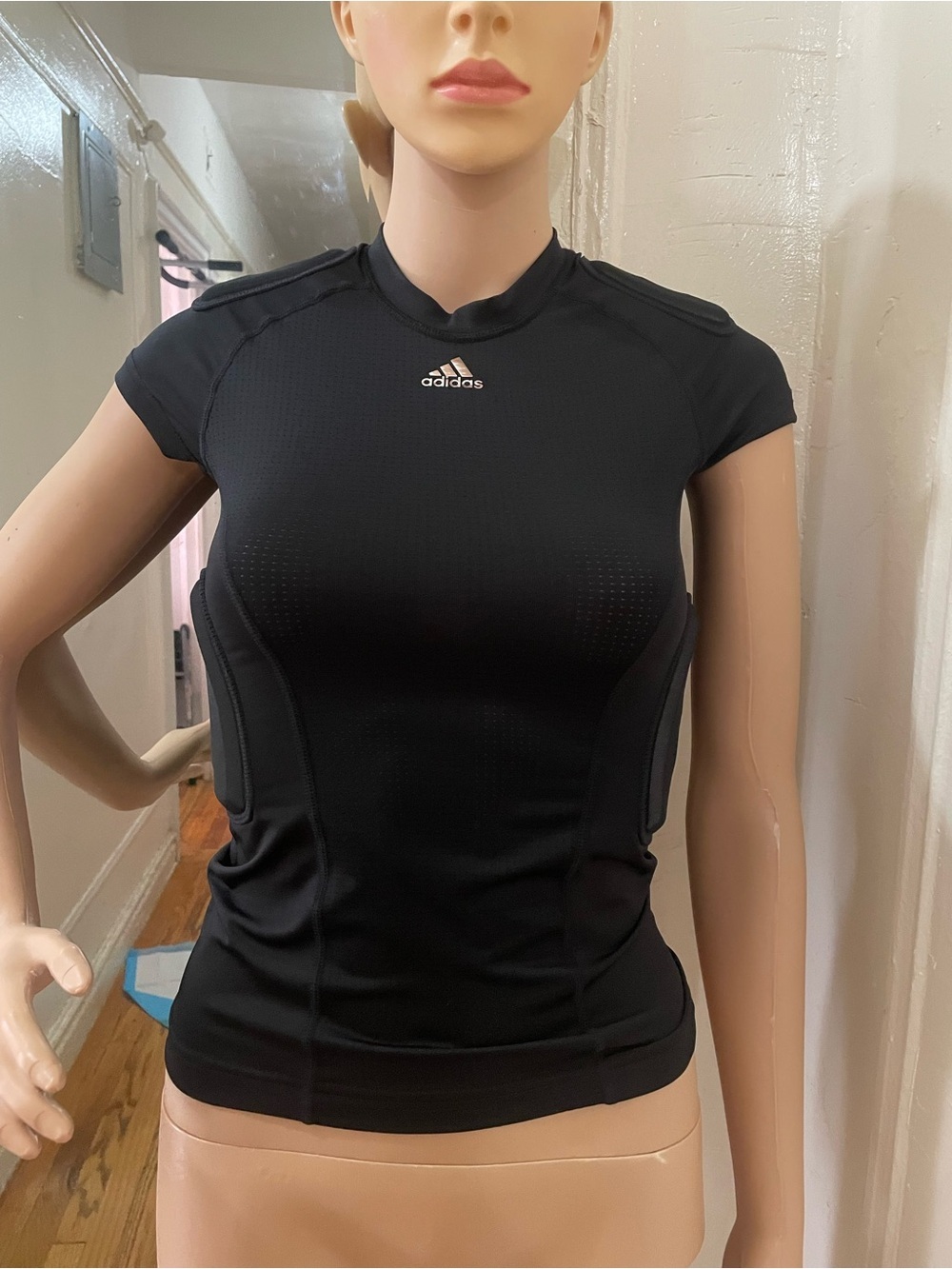 adidas Black Short Sleeve Women's Performance Tee